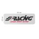 ΜΕΤΑΛΛΙΚΟ ΑΥΤΟΚΟΛΛΗΤΟ LOGO ''SIMONI RACING'' ΑΛΟΥΜΙΝΙΟΥ 94x32mm SIMONI RACING - 1ΤΕΜ. Auto Moto Tyres 