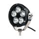 ΠΡΟΒΟΛΕΑΣ ΟΔΗΓΗΣΗΣ LED DRIVING ΜΑΥΡΟΣ 10-32V 50W 3500 lm 5 CREE LED ΣΤΡΟΓΓΥΛΟΣ 110 x 110 x 64 mm M-TECH Auto Moto Tyres 