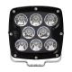 ΠΡΟΒΟΛΕΑΣ ΟΔΗΓΗΣΗΣ LED DRIVING LIGHTS  ΜΑΥΡΟΣ 10-32V 80W 5600lm 8 CREE LED ΤΕΤΡΑΓΩΝΟΣ (130 x 130 x 86 mm) M-TECH Auto Moto Tyres 