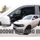 ΑΝΕΜΟΘΡΑΥΣΤΕΣ ΓΙΑ DODGE DURANGO 5D 2011-2021 ΖΕΥΓΑΡΙ ΑΠΟ ΕΥΚΑΜΠΤΟ ΦΙΜΕ ΠΛΑΣΤΙΚΟ HEKO - 2 ΤΕΜ. Auto Moto Tyres 