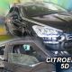 ΑΝΕΜΟΘΡΑΥΣΤΕΣ ΓΙΑ CITROEN DS5 5D 2012-2018 ΖΕΥΓΑΡΙ ΑΠΟ ΕΥΚΑΜΠΤΟ ΦΙΜΕ ΠΛΑΣΤΙΚΟ HEKO - 2 ΤΕΜ. Auto Moto Tyres 
