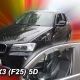 ΑΝΕΜΟΘΡΑΥΣΤΕΣ ΓΙΑ BMW X3 F25 5D 2010-2017 ΖΕΥΓΑΡΙ ΑΠΟ ΕΥΚΑΜΠΤΟ ΦΙΜΕ ΠΛΑΣΤΙΚΟ HEKO - 2 ΤΕΜ. Auto Moto Tyres 