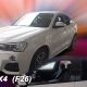 ΑΝΕΜΟΘΡΑΥΣΤΕΣ ΓΙΑ BMW X4 F26 5D 2013-2018 ΖΕΥΓΑΡΙ ΑΠΟ ΕΥΚΑΜΠΤΟ ΦΙΜΕ ΠΛΑΣΤΙΚΟ HEKO - 2 ΤΕΜ. Auto Moto Tyres 