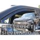 ΑΝΕΜΟΘΡΑΥΣΤΕΣ ΓΙΑ CHEVROLET SILVERADO 4D 2019-2021 ΖΕΥΓΑΡΙ ΑΠΟ ΕΥΚΑΜΠΤΟ ΦΙΜΕ ΠΛΑΣΤΙΚΟ HEKO - 2 ΤΕΜ. Auto Moto Tyres 