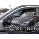 ΑΝΕΜΟΘΡΑΥΣΤΕΣ ΓΙΑ BMW X6 G06 5D 2019-2021 ΖΕΥΓΑΡΙ ΑΠΟ ΕΥΚΑΜΠΤΟ ΦΙΜΕ ΠΛΑΣΤΙΚΟ HEKO - 2 ΤΕΜ. Auto Moto Tyres 