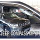 ΑΝΕΜΟΘΡΑΥΣΤΕΣ ΓΙΑ JEEP COMPASS MP II 5D 2017+ ΖΕΥΓΑΡΙ ΑΠΟ ΕΥΚΑΜΠΤΟ ΦΙΜΕ ΠΛΑΣΤΙΚΟ HEKO - 2 ΤΕΜ. Auto Moto Tyres 