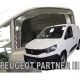 ΑΝΕΜΟΘΡΑΥΣΤΕΣ ΓΙΑ PEUGEOT PARTNER III 2D / PEUGEOT RIFTER 4D/5D / CITROEN BERLINGO III 4D/5D / OPEL COMBO E 4D/5D LOV 2018+/TOYOTA PROACE CITY 2018+ ΖΕΥΓΑΡΙ ΑΠΟ ΕΥΚΑΜΠΤΟ ΦΙΜΕ ΠΛΑΣΤΙΚΟ HEKO - 2 ΤΕΜ. Auto Moto Tyres 