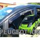 ΑΝΕΜΟΘΡΑΥΣΤΕΣ ΓΙΑ PEUGEOT iOn 5D 2010-2015 ΖΕΥΓΑΡΙ ΑΠΟ ΕΥΚΑΜΠΤΟ ΦΙΜΕ ΠΛΑΣΤΙΚΟ HEKO - 2 ΤΕΜ. Auto Moto Tyres 