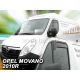 ΑΝΕΜΟΘΡΑΥΣΤΕΣ ΓΙΑ OPEL MOVANO / RENAULT MASTER 2010+ ΖΕΥΓΑΡΙ ΑΠΟ ΕΥΚΑΜΠΤΟ ΦΙΜΕ ΠΛΑΣΤΙΚΟ HEKO - 2 ΤΕΜ. Auto Moto Tyres 