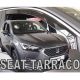 ΑΝΕΜΟΘΡΑΥΣΤΕΣ ΓΙΑ SEAT TARRACO 5D 2019+ ΖΕΥΓΑΡΙ ΑΠΟ ΕΥΚΑΜΠΤΟ ΦΙΜΕ ΠΛΑΣΤΙΚΟ HEKO - 2 ΤΕΜ. Auto Moto Tyres 