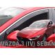 ΑΝΕΜΟΘΡΑΥΣΤΕΣ ΓΙΑ MAZDA 3 4D 2019+  ΖΕΥΓΑΡΙ ΑΠΟ ΕΥΚΑΜΠΤΟ ΦΙΜΕ ΠΛΑΣΤΙΚΟ HEKO - 2 ΤΕΜ. Auto Moto Tyres 