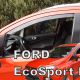 ΑΝΕΜΟΘΡΑΥΣΤΕΣ ΓΙΑ FORD ECOSPORT 2 5D 2013+ ΖΕΥΓΑΡΙ ΑΠΟ ΕΥΚΑΜΠΤΟ ΦΙΜΕ ΠΛΑΣΤΙΚΟ HEKO - 2 ΤΕΜ. Auto Moto Tyres 