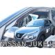 ΑΝΕΜΟΘΡΑΥΣΤΕΣ ΓΙΑ NISSAN JUKE 5D 2019+ ΖΕΥΓΑΡΙ ΑΠΟ ΕΥΚΑΜΠΤΟ ΦΙΜΕ ΠΛΑΣΤΙΚΟ HEKO - 2 ΤΕΜ. Auto Moto Tyres 