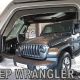 ΑΝΕΜΟΘΡΑΥΣΤΕΣ ΓΙΑ JEEP WRANGLER / GLADIATOR JL IV 5D 2019+ ΖΕΥΓΑΡΙ ΑΠΟ ΕΥΚΑΜΠΤΟ ΦΙΜΕ ΠΛΑΣΤΙΚΟ HEKO - 2 ΤΕΜ. Auto Moto Tyres 
