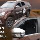 ΑΝΕΜΟΘΡΑΥΣΤΕΣ ΓΙΑ NISSAN NAVARA D23 4D 2014+ / NP300 2014+ ΖΕΥΓΑΡΙ ΑΠΟ ΕΥΚΑΜΠΤΟ ΦΙΜΕ ΠΛΑΣΤΙΚΟ HEKO - 2 ΤΕΜ. Auto Moto Tyres 