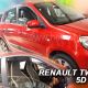 ΑΝΕΜΟΘΡΑΥΣΤΕΣ ΓΙΑ RENAULT TWINGO 5D 2014+ ΖΕΥΓΑΡΙ ΑΠΟ ΕΥΚΑΜΠΤΟ ΦΙΜΕ ΠΛΑΣΤΙΚΟ HEKO - 2 ΤΕΜ. Auto Moto Tyres 