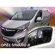 ΑΝΕΜΟΘΡΑΥΣΤΕΣ ΓΙΑ OPEL VIVARO 2014+ / RENAULT TRAFIC 2014+ /FIAT TALENTO 2016+ ΖΕΥΓΑΡΙ ΑΠΟ ΕΥΚΑΜΠΤΟ ΦΙΜΕ ΠΛΑΣΤΙΚΟ HEKO - 2 ΤΕΜ. Auto Moto Tyres 