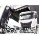 ΑΝΕΜΟΘΡΑΥΣΤΕΣ ΓΙΑ IVECO S-WAY 2019+ ΖΕΥΓΑΡΙ ΦΟΡΤΗΓΟΥ ΑΠΟ ΕΥΚΑΜΠΤΟ ΦΙΜΕ ΠΛΑΣΤΙΚΟ HEKO - 2 ΤΕΜ. Auto Moto Tyres 