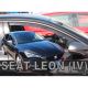 ΑΝΕΜΟΘΡΑΥΣΤΕΣ ΓΙΑ SEAT LEON 5D 2020+ ΖΕΥΓΑΡΙ ΑΠΟ ΕΥΚΑΜΠΤΟ ΦΙΜΕ ΠΛΑΣΤΙΚΟ HEKO - 2 ΤΕΜ. Auto Moto Tyres 