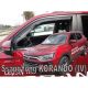 ΑΝΕΜΟΘΡΑΥΣΤΕΣ ΓΙΑ SSANGYONG KORANDO 5D 2019+ ΖΕΥΓΑΡΙ ΑΠΟ ΕΥΚΑΜΠΤΟ ΦΙΜΕ ΠΛΑΣΤΙΚΟ HEKO - 2 ΤΕΜ. Auto Moto Tyres 