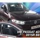 ΑΝΕΜΟΘΡΑΥΣΤΕΣ ΓΙΑ VW PASSAT 4D 2014+ ΖΕΥΓΑΡΙ ΑΠΟ ΕΥΚΑΜΠΤΟ ΦΙΜΕ ΠΛΑΣΤΙΚΟ HEKO - 2 ΤΕΜ. Auto Moto Tyres 
