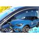 ΑΝΕΜΟΘΡΑΥΣΤΕΣ ΓΙΑ VOLVO C40 5D 2021+  ΖΕΥΓΑΡΙ ΑΠΟ ΕΥΚΑΜΠΤΟ ΦΙΜΕ ΠΛΑΣΤΙΚΟ HEKO - 2 ΤΕΜ. Auto Moto Tyres 