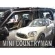 ΑΝΕΜΟΘΡΑΥΣΤΕΣ ΓΙΑ MINI COUNTRYMAN F60 5D 2017+ ΣΕΤ ΑΥΤΟΚΙΝΗΤΟΥ ΑΠΟ ΕΥΚΑΜΠΤΟ ΦΙΜΕ ΠΛΑΣΤΙΚΟ HEKO - 4 ΤΕΜ. Auto Moto Tyres 
