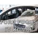 ΑΝΕΜΟΘΡΑΥΣΤΕΣ ΓΙΑ FORD FOCUS MK4 5D COMBI/WAGON 2018+ ΣΕΤ ΑΥΤΟΚΙΝΗΤΟΥ ΑΠΟ ΕΥΚΑΜΠΤΟ ΦΙΜΕ ΠΛΑΣΤΙΚΟ HEKO - 4 ΤΕΜ. Auto Moto Tyres 