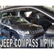 ΑΝΕΜΟΘΡΑΥΣΤΕΣ ΓΙΑ JEEP COMPASS MP 5D 2017+ ΣΕΤ ΑΥΤΟΚΙΝΗΤΟΥ ΑΠΟ ΕΥΚΑΜΠΤΟ ΦΙΜΕ ΠΛΑΣΤΙΚΟ HEKO - 4 ΤΕΜ. Auto Moto Tyres 