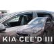 ΑΝΕΜΟΘΡΑΥΣΤΕΣ ΓΙΑ KIA CEED 5D HTB 2017+   ΣΕΤ ΑΥΤΟΚΙΝΗΤΟΥ ΑΠΟ ΕΥΚΑΜΠΤΟ ΦΙΜΕ ΠΛΑΣΤΙΚΟ HEKO - 4 ΤΕΜ. Auto Moto Tyres 