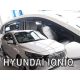 ΑΝΕΜΟΘΡΑΥΣΤΕΣ ΓΙΑ HYUNDAI IONIQ 5D 2016+  ΣΕΤ ΑΥΤΟΚΙΝΗΤΟΥ ΑΠΟ ΕΥΚΑΜΠΤΟ ΦΙΜΕ ΠΛΑΣΤΙΚΟ HEKO - 4 ΤΕΜ. Auto Moto Tyres 