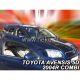 ΑΝΕΜΟΘΡΑΥΣΤΕΣ ΓΙΑ TOYOTA AVENSIS (T25) 4D SEDAN 2003-2009 ΖΕΥΓΑΡΙ ΑΠΟ ΕΥΚΑΜΠΤΟ ΦΙΜΕ ΠΛΑΣΤΙΚΟ HEKO - 2 ΤΕΜ. Auto Moto Tyres 