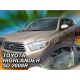 ΑΝΕΜΟΘΡΑΥΣΤΕΣ ΓΙΑ TOYOTA HIGHLANDER 5D 2007+ ΖΕΥΓΑΡΙ ΑΥΤΟΚΙΝΗΤΟΥ ΑΠΟ ΕΥΚΑΜΠΤΟ ΦΙΜΕ ΠΛΑΣΤΙΚΟ HEKO - 2 ΤΕΜ. Auto Moto Tyres 
