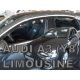 ΑΝΕΜΟΘΡΑΥΣΤΕΣ ΓΙΑ AUDI A3 Y8 LIM. 4D 2020+ ΣΕΤ ΑΥΤΟΚΙΝΗΤΟΥ ΑΠΟ ΕΥΚΑΜΠΤΟ ΦΙΜΕ ΠΛΑΣΤΙΚΟ HEKO - 4 ΤΕΜ. Auto Moto Tyres 