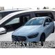 ΑΝΕΜΟΘΡΑΥΣΤΕΣ ΓΙΑ MERCEDES B-KLAS W247 5D 2019+ ΣΕΤ ΑΥΤΟΚΙΝΗΤΟΥ ΑΠΟ ΕΥΚΑΜΠΤΟ ΦΙΜΕ ΠΛΑΣΤΙΚΟ HEKO - 4 ΤΕΜ. Auto Moto Tyres 
