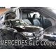 ΑΝΕΜΟΘΡΑΥΣΤΕΣ ΓΙΑ MERCEDES GLC COUPE C253 5D 2017+ ΣΕΤ ΑΥΤΟΚΙΝΗΤΟΥ ΑΠΟ ΕΥΚΑΜΠΤΟ ΦΙΜΕ ΠΛΑΣΤΙΚΟ HEKO - 4 ΤΕΜ. Auto Moto Tyres 