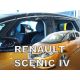 ΑΝΕΜΟΘΡΑΥΣΤΕΣ ΓΙΑ RENAULT SCENIC 5D 2017+ ΣΕΤ ΑΥΤΟΚΙΝΗΤΟΥ ΑΠΟ ΕΥΚΑΜΠΤΟ ΦΙΜΕ ΠΛΑΣΤΙΚΟ HEKO - 4 ΤΕΜ. Auto Moto Tyres 