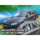 ΑΝΕΜΟΘΡΑΥΣΤΕΣ ΓΙΑ SKODA OCTAVIA 3 A7 2013+ SW / COMBI 5D ΣΕΤ ΑΥΤΟΚΙΝΗΤΟΥ ΑΠΟ ΕΥΚΑΜΠΤΟ ΦΙΜΕ ΠΛΑΣΤΙΚΟ HEKO - 4 ΤΕΜ. Auto Moto Tyres 