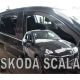 ΑΝΕΜΟΘΡΑΥΣΤΕΣ ΓΙΑ SKODA SCALA 5D 2019+ ΣΕΤ ΑΥΤΟΚΙΝΗΤΟΥ ΑΠΟ ΕΥΚΑΜΠΤΟ ΦΙΜΕ ΠΛΑΣΤΙΚΟ HEKO - 4 ΤΕΜ. Auto Moto Tyres 