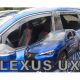 ΑΝΕΜΟΘΡΑΥΣΤΕΣ ΓΙΑ LEXUS UX 5D 2019+ ΣΕΤ ΑΥΤΟΚΙΝΗΤΟΥ ΑΠΟ ΕΥΚΑΜΠΤΟ ΦΙΜΕ ΠΛΑΣΤΙΚΟ HEKO - 4 ΤΕΜ. Auto Moto Tyres 