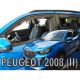 ΑΝΕΜΟΘΡΑΥΣΤΕΣ ΓΙΑ PEUGEOT 2008 5D 2019+ /2008E 5D 2019+ - ΣΕΤ ΑΥΤΟΚΙΝΗΤΟΥ ΑΠΟ ΕΥΚΑΜΠΤΟ ΦΙΜΕ ΠΛΑΣΤΙΚΟ HEKO - 4 ΤΕΜ. Auto Moto Tyres 