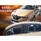ΑΝΕΜΟΘΡΑΥΣΤΕΣ ΓΙΑ RENAULT MEGANE 5D 2016+ ΣΕΤ ΑΥΤΟΚΙΝΗΤΟΥ ΑΠΟ ΕΥΚΑΜΠΤΟ ΦΙΜΕ ΠΛΑΣΤΙΚΟ HEKO - 4 ΤΕΜ. Auto Moto Tyres 