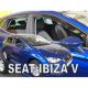 ΑΝΕΜΟΘΡΑΥΣΤΕΣ ΓΙΑ SEAT IBIZA 5D 2017+ ΣΕΤ ΑΥΤΟΚΙΝΗΤΟΥ ΑΠΟ ΕΥΚΑΜΠΤΟ ΦΙΜΕ ΠΛΑΣΤΙΚΟ HEKO - 4 ΤΕΜ. Auto Moto Tyres 