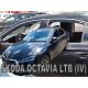 ΑΝΕΜΟΘΡΑΥΣΤΕΣ ΓΙΑ SKODA OCTAVIA A8 5D LIFTBACK 2020+ ΣΕΤ ΑΥΤΟΚΙΝΗΤΟΥ ΑΠΟ ΕΥΚΑΜΠΤΟ ΦΙΜΕ ΠΛΑΣΤΙΚΟ HEKO - 4 ΤΕΜ. Auto Moto Tyres 