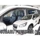 ΑΝΕΜΟΘΡΑΥΣΤΕΣ ΓΙΑ SUBARU FORESTER 5D 2019+ ΣΕΤ ΑΠΟ ΕΥΚΑΜΠΤΟ ΦΙΜΕ ΠΛΑΣΤΙΚΟ HEKO - 4 ΤΕΜ. Auto Moto Tyres 